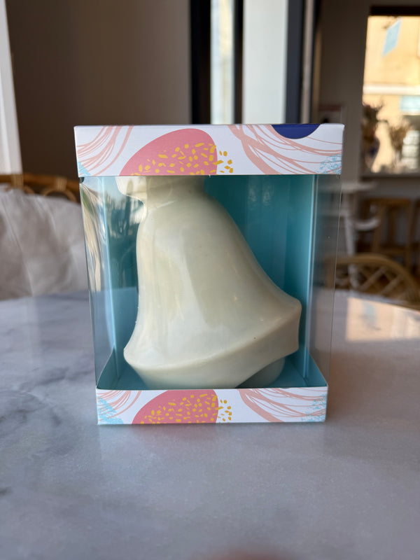 Cloche chocolat Noir, Lait végétal, Blanc végétal ou assortiment