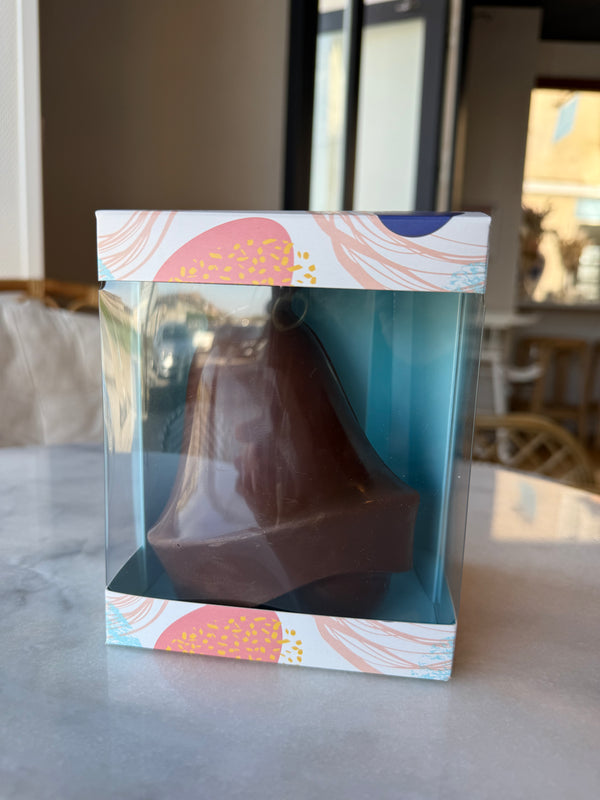 Cloche chocolat Noir, Lait végétal, Blanc végétal ou assortiment